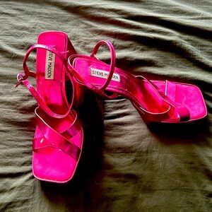 Steve Maddens. Only wore a couple of times.